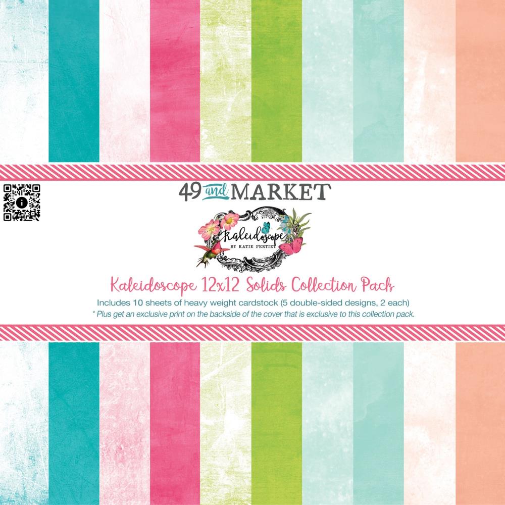 49 & Market Kaleidoscope 12x12 Solids Collection Pack